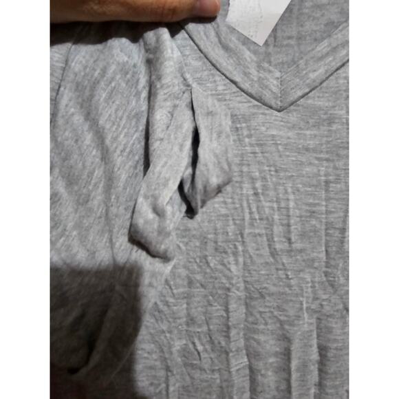 New Culture Code Tshirt Maxi Dress Boutique Grey Side Slit & Pockets Medium(967) - Picture 5 of 9